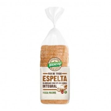 Pan de Molde de Espelta Integral Bio Vegan 400g Biocop