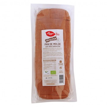 Pan de Molde con Trigo Sarraceno SinGluten Bio 445g El Granero Integral