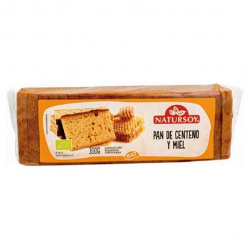 Pan de Centeno y Miel Bio 300g Natursoy