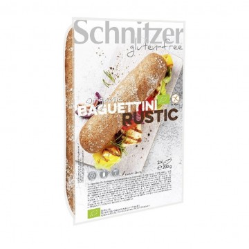 Mini Baguette Rustica SinGluten Eco 200g Schnitzer