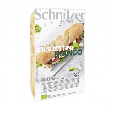 Mini Baguette Blanca SinGluten Eco 200g Schnitzer