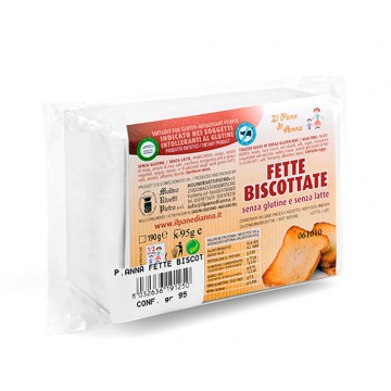 Biscotes SinGluten 95g Il Pane Di Anna