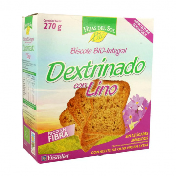 Biscotes de Lino Bio 270g Hijas Del Sol