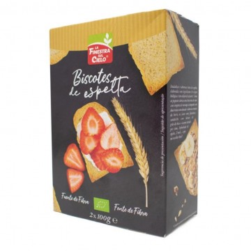 Biscotes de Espelta Bio 200g La Finestra Sul Cielo