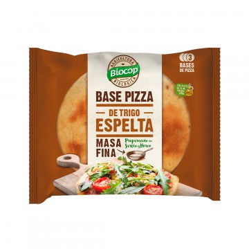 Base Pizza Masa Fina con Espelta Bio 390g Biocop