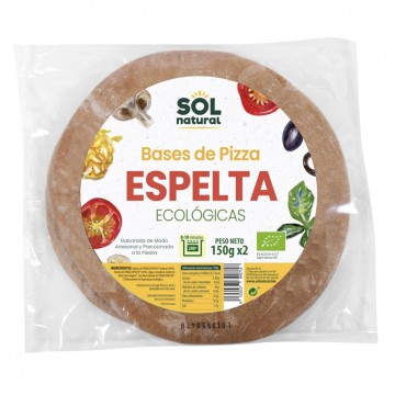 Base Pizza Espelta Bio 300g Solnatural