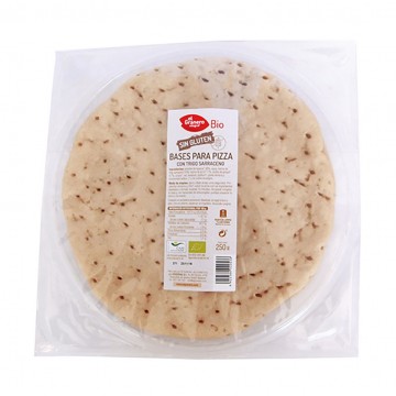 Base de Pizza con Trigo Sarraceno SinGluten Eco Vegan 2uds El Granero Integral