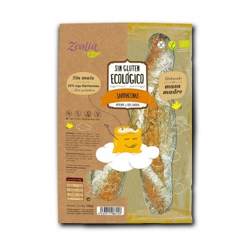 Baguettina de Sarraceno SinGluten Eco Vegan 250g Zealia