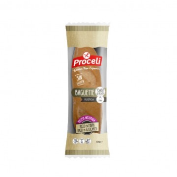 Baguette Rustica SinGluten 120g Proceli