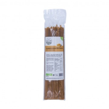 Tallarines de Espelta con Curcuma Eco Vegan 250g Eco-Salim