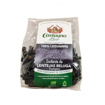 Sedanis de Pasta de Lentejas Beluga Bio Vegan 250g Castagno