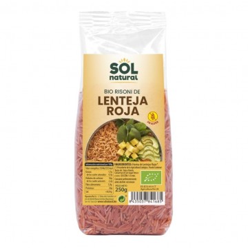 Risoni de Lenteja Roja SinGluten Eco 250g Solnatural