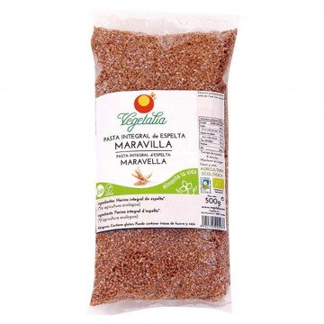 Pasta Maravilla de Espelta Integral Bio Vegan 500g Vegetalia