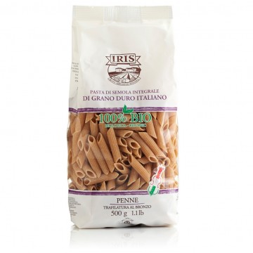 Macarrones de Trigo Inegral Bio 500g Iris