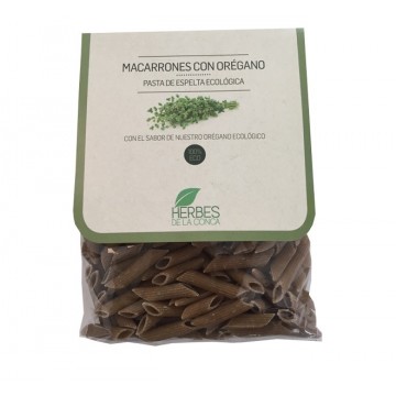 Macarrones de Espelta con Oregano Eco Vegan 250g Herbes De La Conca