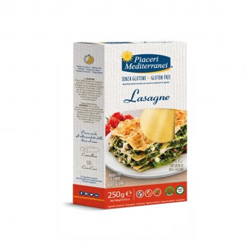 Lasaña de Maiz Placas SinGluten Vegan 250g Piaceri Mediterranei