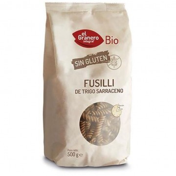 Fusilli de Trigo Sarraceno SinGluten Bio 500g El Granero Integral