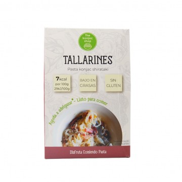 Fetuccini Tallarines SinGluten Vegan 200g The Konjac Shop