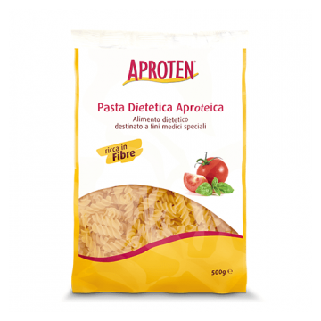 Espirales Pasta Baja en Proteinas 500g Aproten