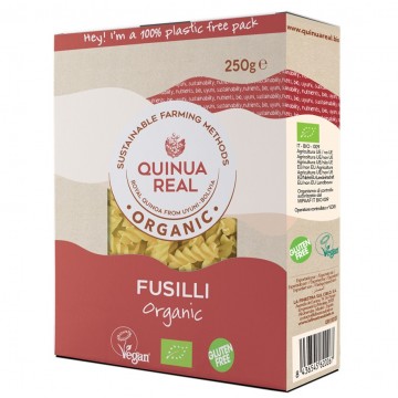 Espirales Fusilli de Arroz y Quinoa SinGluten Bio Vegan 250g Quinua Real