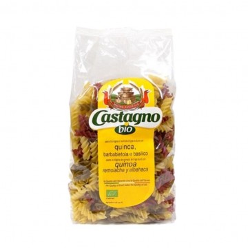 Espirales de Trigo Quinoa Remolacha y Albahaca 500g Castagno