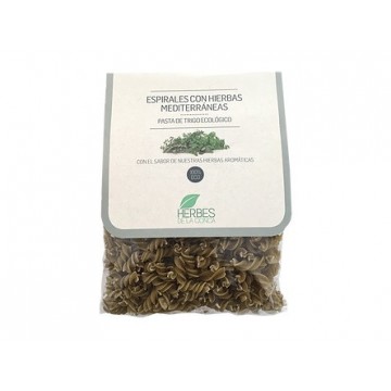 Espirales con Hierbas Mediterraneas Eco Vegan 250g Herbes De La Conca