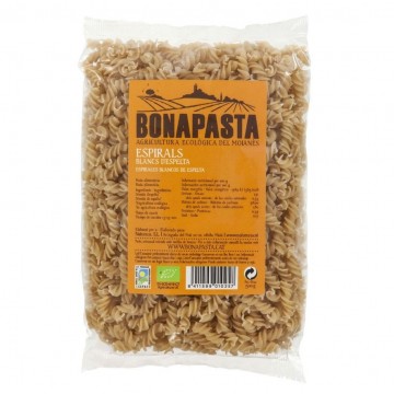 Espirales Blancos de Espelta Eco 500g Bonapasta