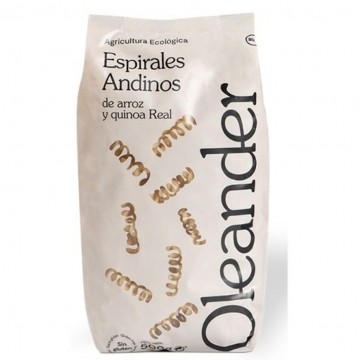 Espirales Andinos de Arroz y Quinoa SinGluten Bio 500g Oleander