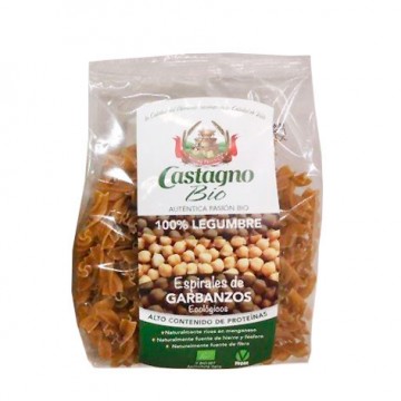 Espirales 100% Garbanzos Eco 250g Castagno