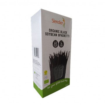 Espagueti Soja Negra SoyBean SinGluten Eco Vegan 200g Slendier