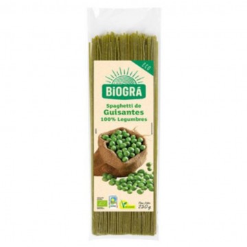 Espagueti de Guisantes Vegan Bio 250g Biogra