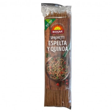 Espagueti de Espelta y Quinoa Bio Vegan 250g Biogra