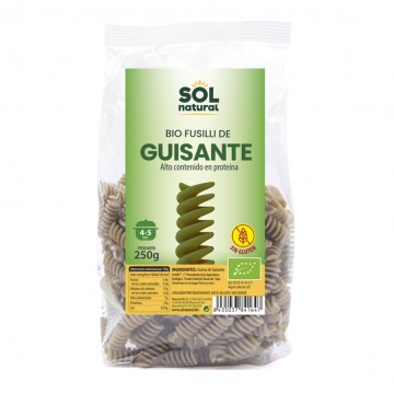 Bio Fusilli de Guistantes Bio Vegan 250g Solnatural