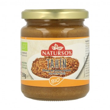 Tahin Tostado con Sal Vegan Bio 250g Natursoy