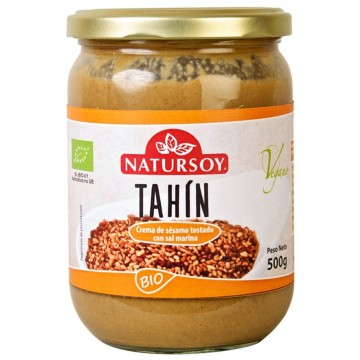 Tahin Tostado con Sal Bio Vegan 500g Natursoy