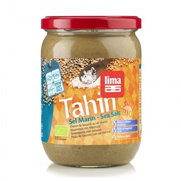 Tahin Tostado con Sal Bio Vegan 500g Lima