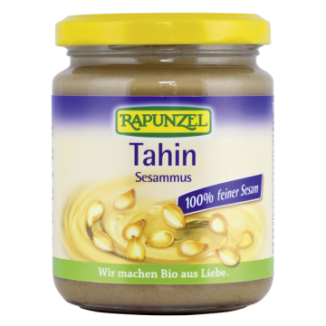 Tahin Sin Sal Bio Vegan 250g Rapunzel