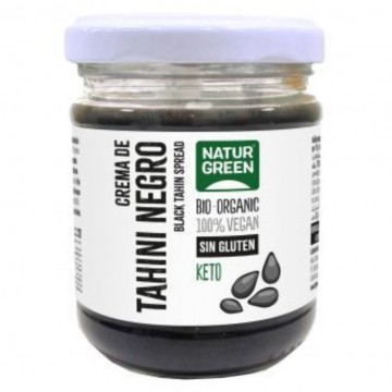 Tahin Pure Sesamo Negro SinGluten Bio 180g Natur-Green