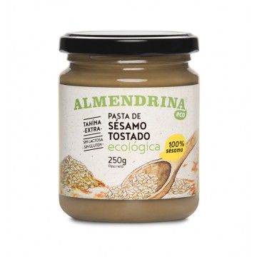 Tahin Pasta de Sesamo Tostado Eco Vegan 250g Almendrina