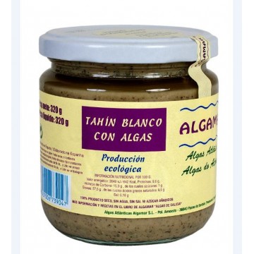 Tahin Blanco con Algas Eco Vegan 330g Algamar