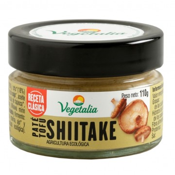 Pate Vegetal Shitake Vegan Bio 110g Vegetalia