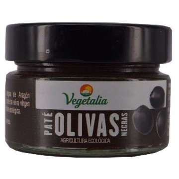 Pate Vegetal Olivas Negras Eco Vegan 100g Vegetalia