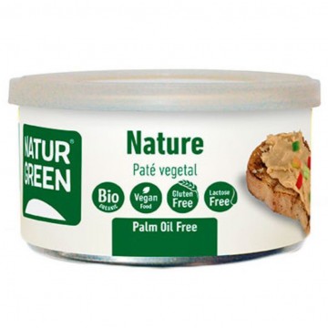 Pate Vegetal Nature SinGluten Bio 125g Natur-Green