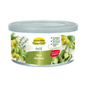 Pate Olivas Verdes Lata Vegan 125g Granovita