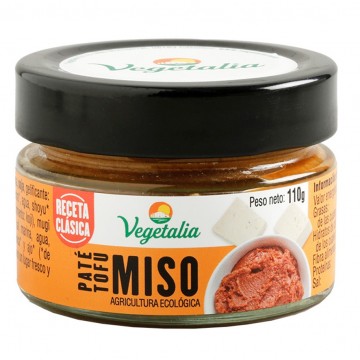 Pate de Tofu y Miso Eco Vegan 110g Vegetalia