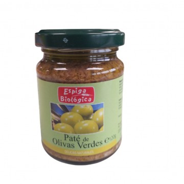 Pate de Olivas Verdes Bio 120g Espiga Bio