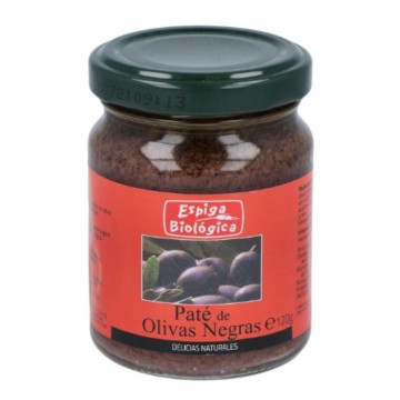 Pate de Olivas Negras Bio 120g Espiga Bio