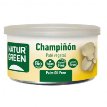 Pate de Champiñones SinGluten Bio Vegan 125g Natur-Green