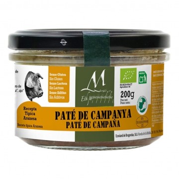 Pate de Campaña Eco SinGluten 200g Eth Pate de Mia