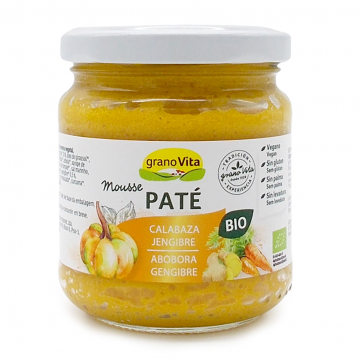 Pate de Calabaza y Jengibre SinGluten Bio Vegan 175g Granovita